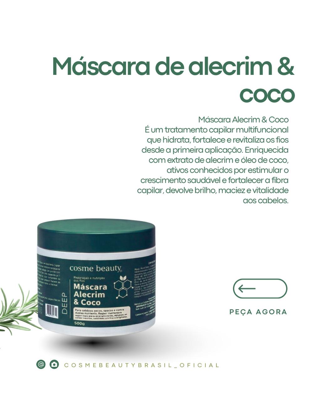 MÁSCARA ALECRIM & COCO